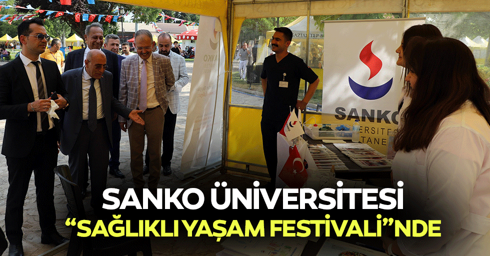 SANKO Üniversitesi “Sağlıklı Yaşam Festivali”nde