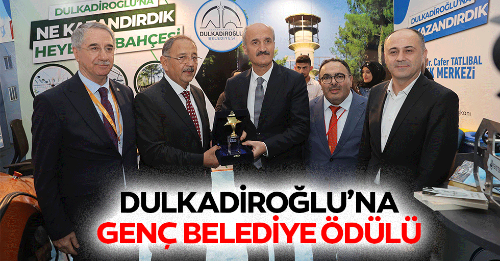 Dulkadiroğlu’na Genç Belediye Ödülü