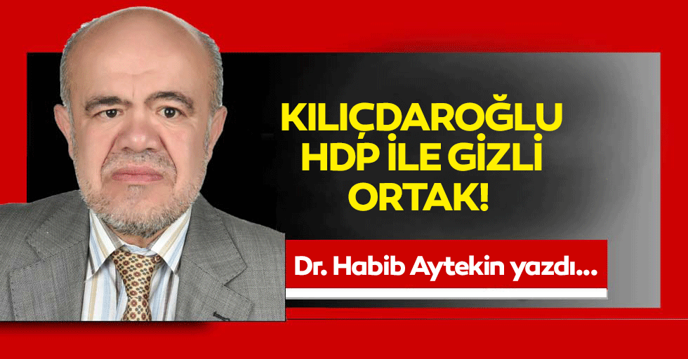 Kılıçdaroğlu HDP ile gizli ortak!