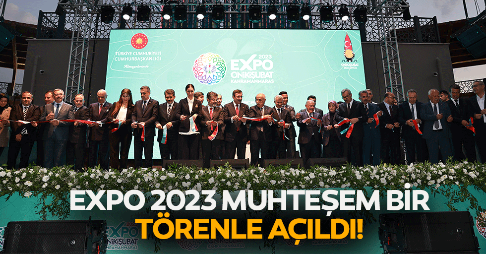 EXPO 2023 muhteşem bir törenle açıldı!