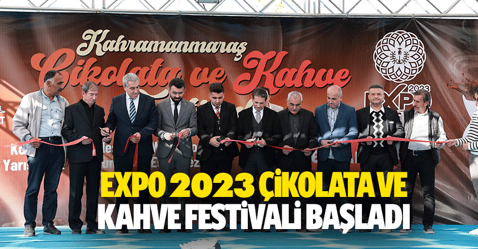 EXPO 2023 çikolata ve kahve festivali başladı
