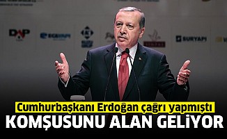 Erdoğan'ın çağrısı karşılık buldu! Komşusunu alan geliyor