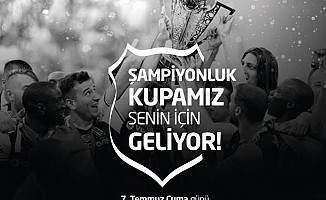Beşiktaş’ın Şampiyonluk Kupası Piazza’ya geliyor