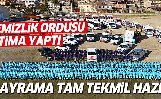 Dulkadiroğlu Temizlik Ordusu Kurban Bayramı'na tam tekmil hazır