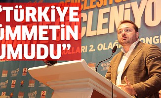 AK Parti Gençlik Kolları Genel Başkanı Ecertaş: “Türkiye, ümmetin umudu”
