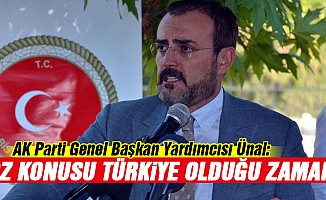 AK Parti Genel Başkan Yardımcısı Ünal: Türkiye söz konusu olduğu zaman kenetleniriz