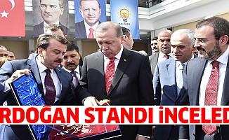 Erdoğan Kahramanmaraş Standını inceledi