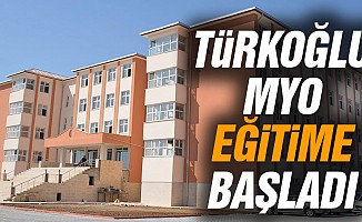 Türkoğlu MYO eğitim-öğretime başladı