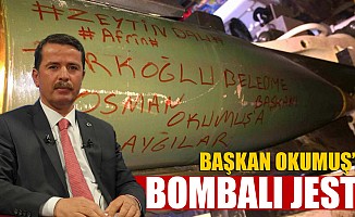 Zeytindalı Operasyonu'nda Osman Okumuş'a bombalı jest!