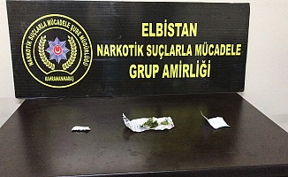 Elbistan Polisinden Uyuşturucu Operasyonu