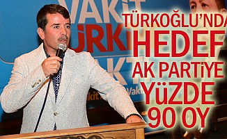 Türkoğlu’nda Hedef,  Ak Partiye Yüzde 90 Oy