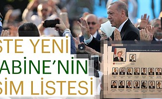 Başkan Erdoğan Yeni Kabine'yi açıkladı | İşte Yeni Kabine'nin ilk isimleri