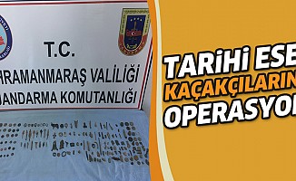 Kahramanmaraş'ta Tarihi Eser Kaçakçılarına Operasyon