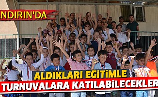 Andırın'da Çocuklara Satranç Kursu