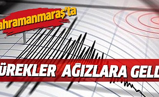 Kahramanmaraş Andırın'da 4.4 büyüklüğünde deprem