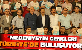 "Medeniyetin gençleri türkiye'de buluşuyor projesi"