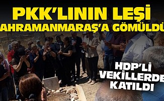 PKK’lının leşi Kahramanmaraş’ta gömüldü!