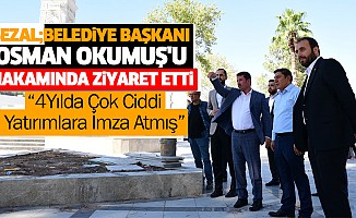 Sezal Belediye Başkanı Osman Okumuş'u Makamında Ziyaret Etti