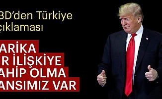 ABD'den Türkiye açıklaması