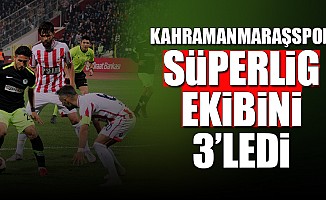 Kahramanmaraşspor-Konyaspor maç sonucu: 3-0