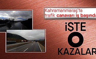 Kahramanmaraş’ta bir günde 4 ayrı trafik kazası