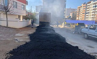 Pazarcık Belediyesi Tarafından Yol Onarım Çalışmaları Devam Ediyor