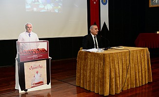 Yazar Mustafa Topcuoğlu, Üniversitemizde Söyleşi Gerçekleştirdi