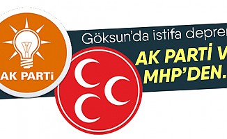 Göksun’da AK Parti ve MHP’de istifa!