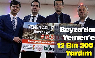 Beyza’dan Yemen’e 12 Bin 200 Tl Yardım