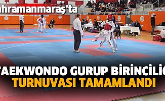 Taekwondo Gurup Birinciliği Turnuvası Tamamlandı