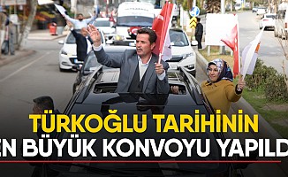 Türkoğlu Tarihinin En Büyük Konvoyu Yapıldı