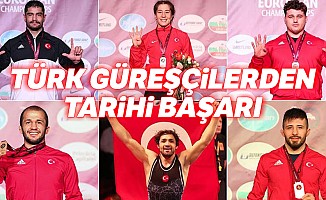 Türk güreşçilerden tarihi başarı