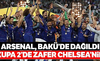 Arsenal dağıldı, UEFA Avrupa Ligi'nde zafer Chelsea'nin