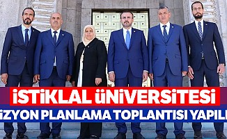 İstiklal Üniversitesi, Vizyon Planlama Toplantısı Yapıldı