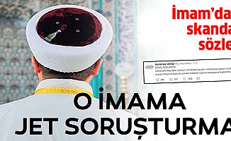 Bayram vaazındaki sözleri tepki çeken imama soruşturma