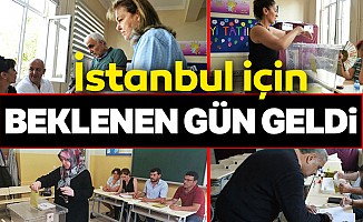  İstanbul’da oy verme işlemleri başladı