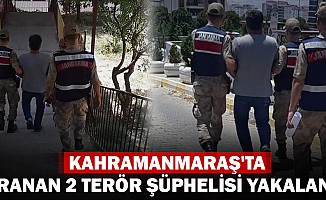 Kahramanmaraş'ta Aranan 2 Terör Şüphelisi Yakalandı