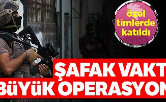 Adana'da şafak vakti DEAŞoperasyonu