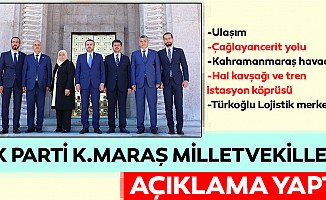 AK Parti Kahramanmaraş Milletvekillerinden açıklama!