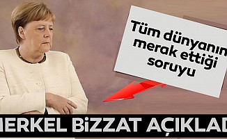 Almanya Başbakanı Angela Merkel'den 'hastalık' iddialarına yanıt!