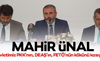 ‘Devletimiz PKK'nın, DEAŞ'ın, FETÖ'nün kökünü kazıyor’