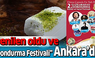 Denilen oldu ve ‘’Dondurma Festivali’’ Ankara’da Yapılacak