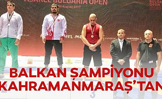 Balkan Şampiyonu Kahramanmaraş’tan