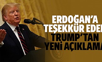 Erdoğan'a Teşekkür Eden Trump'tan Yeni Açıklama