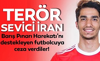 İran’dan skandal karar! Barış Pınarı Harekatı'nı destekleyen futbolcuya ceza!