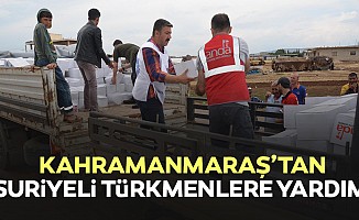 Kahramanmaraş’tan Suriyeli Türkmenlere Yardım
