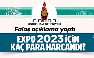 Onikişubat Belediyesinden EXPO açıklaması