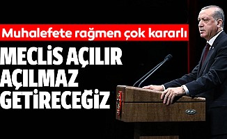 Erdoğan kesin konuştu!