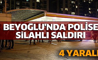 Beyoğlu'nda Polise Silahlı Saldırı