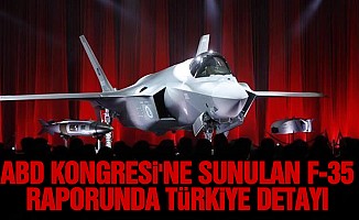 ABD Kongresi'ne sunulan F-35 raporunda Türkiye detayı